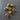 Gold Metalized Plastic Sunset Shank Buttons - 1in
