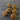 Gold Metalized Plastic Shank Buttons - 1 1/8in