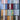 Set of 12 Quilt Squares - 5in - C