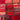 Bundle of 50, 4-inch Quilt Squares - Reds