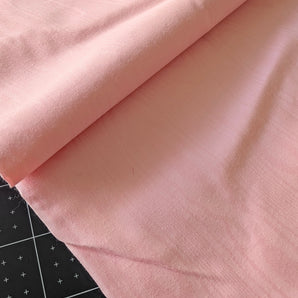 Pink Cotton Sateen Moire - .65yd, 44in Width