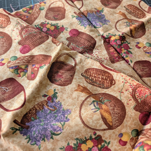 "Country Home" Printed Lightweight Cotton - 2pc