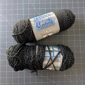 I Love This Yarn! Metallic Black
