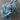 Vintage Gathered or Ruched Blue Ribbon Trim - 9.7yds