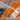 Blue & Orange Woven Plaid Flannelette (?) - 1yd, 44in Width