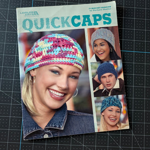 Quick Caps - 7 Crochet Designs by Barbara Shaffer - Leisure Arts - 2004