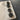 Black Concentric Rim 2-Tole Buttons ~ 1/2-inch