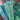 "Types of Teal" Cotton Remnants Bundle