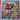 Cow Square Panel with 4pc Red Squares