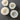 Set of 4 Florals Silicone Soap Making Molds