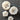 Set of 4 Small Floral Silicone Soap Making Molds