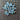 25pc Blue Plastic Pineapple Charm Bundle