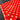 Red Polka Dot Printed Waxed Cotton - 16 x 62inches