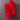 Unlabeled Red Acrylic Yarn - 13.8oz