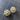 Set of Two Vintage Pearl Buttons - 1 1/8 inches