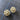 Set of Two Vintage Pearl Buttons - 1 1/8 inches