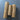Three Rustic Vintage Wooden Cylinders for Wood Crafts