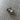 Top Drilled Beads with Rhinestone Rim - Vintage