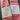 Two Cut Fabric Remnants in Pink - Silk & Cotton - by Old B Doll Clothing Co