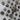 Vintage Button Collection - Silver Metal Shank & Sew-Through Buttons - Mixed Size