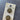 Vintage Streamline Plastic Shank Buttons - Gold & Black - 7/8"