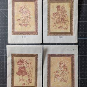 Lakadaisies Redwork Paper Patterns - Choose Your Pattern
