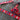 Vintage Red Toybox Trim 3-yds