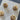 Vintage Bone Shank Buttons - 7/8-inch