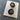 Pair of Vintage Shank Buttons with Silver Floral Pattern - 7/8-inch