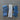 3pc Blue and Gingham Ribbon or Seam Binding Set