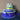 Bundle of 4 Craft Ribbons - Purple Pansies