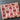Patchwork Redwork Inspired Fabric Remnant - 36 x 42-inched