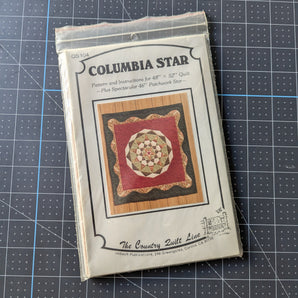 Columbia Star - Pattern & Instructions for 48 x 52-inch Quilt