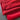 3pc Complementary Red Satin Fabrics