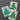 Set of 3 Christmas Tree Plastic Canvas Pieces