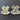 Vintage Heirloom Doll Clothes Set - Pair of Blue Dresses
