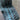 Teal and Black Vintage Trim 2-yds