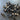 Tiny Wooden Thread Spools - Painted Black