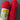 Petite Glow Acrylic Sayelle with Metallic Thread by Super Yarn - Red
