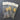 3 Packs of Gold "Fashion Flowers" with 12 each
