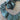 Blue & Green Plaid Ruffled Trim - 48-inches